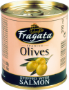 Оливки Fragata с лососем, 200 г