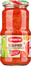 Кабачки ПИКАНТА печеные в томатном соусе 520 г