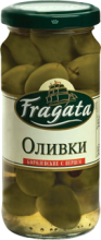 Оливки Fragata королевские с перцем 235 г