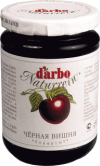 Конфитюр Darbo Черная вишня (50% фруктов), стекло 450 г